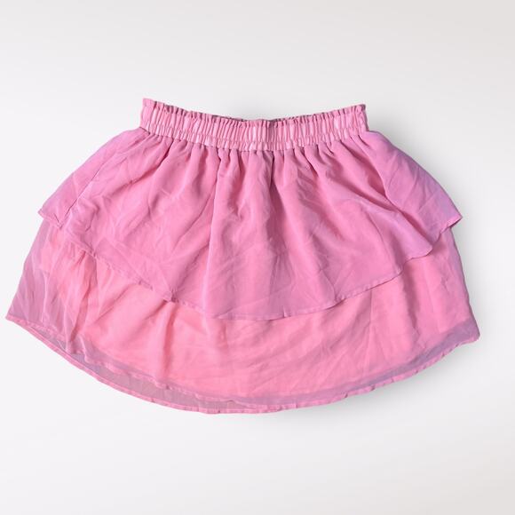 Simply Southern Barbie Pink Coquette Tulle Mini Skirt Size L‎ - Picture 1 of 8
